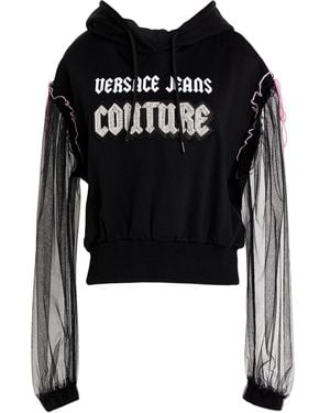 Versace Jeans Couture Sweatshirt Cotton, Elastane - Black
