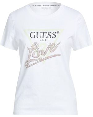 Guess T-Shirt Cotton - White