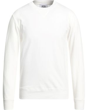 Alpha Studio Sweatshirt - White