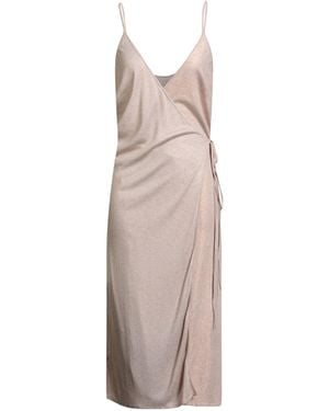 Majestic Filatures Blush Midi Dress Viscose, Elastane - Natural