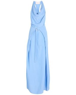 Circus Hotel Sky Maxi Dress Viscose - Blue