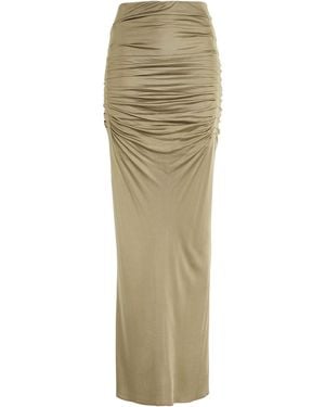 GAUGE81 Maxi Skirt - Green