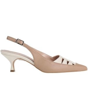 Doop Blush Pumps Leather - Natural