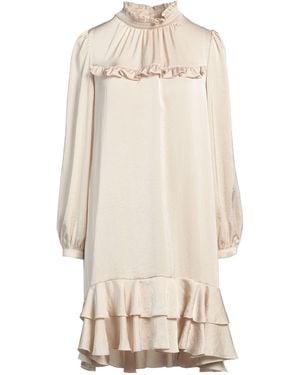 See By Chloé Ivory Mini Dress Polyester - Natural