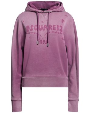 DSquared² Sweatshirt Cotton - Purple