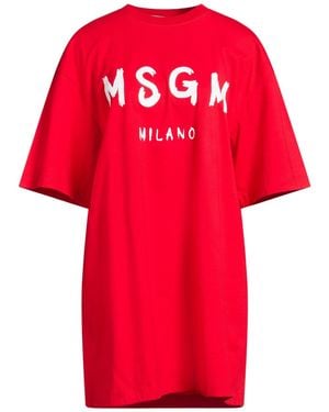 MSGM Mini Dress - Red