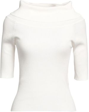 Snobby Sheep Rollkragenpullover - Weiß