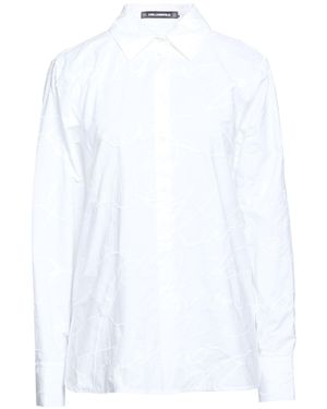 KARL LAGERFELD T-Shirt Polyester - White