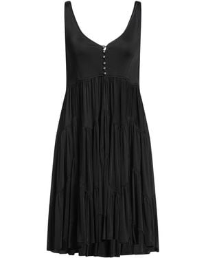 Lanvin Mini Dress Viscose - Black