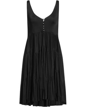 Lanvin Mini Dress Viscose - Black