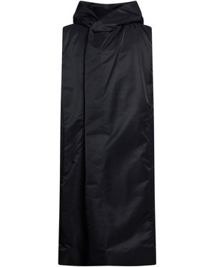 Rick Owens Coat Polyamide - Black