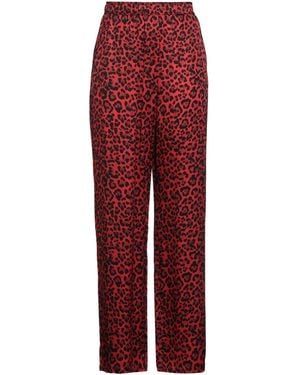8pm Trousers Viscose - Red