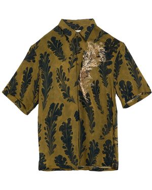 Dries Van Noten Camicia - Verde