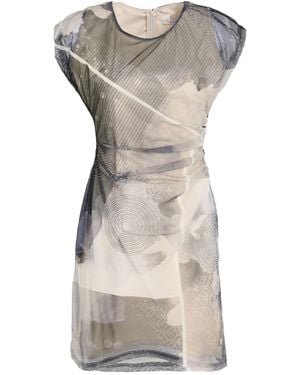Yes-Zee Mini Dress - Grey