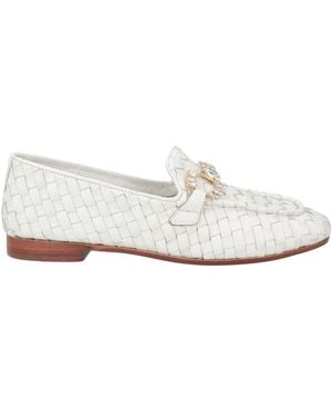 Emanuélle Vee Loafers Sheepskin - White