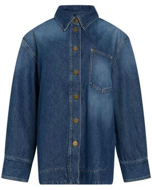 Pinko Chaqueta Vaquera - Azul
