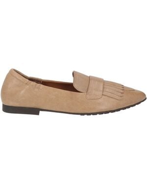 Zoe Loafers Leather - Natural