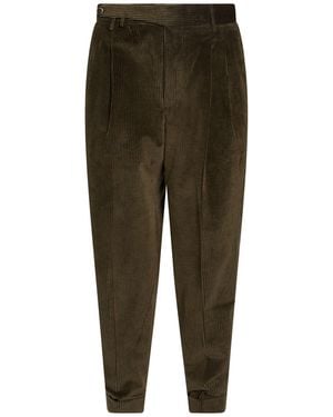 PT Torino Dark Pants Cotton - Green