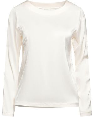 Mazzarelli Ivory T-Shirt Viscose, Elastane - White