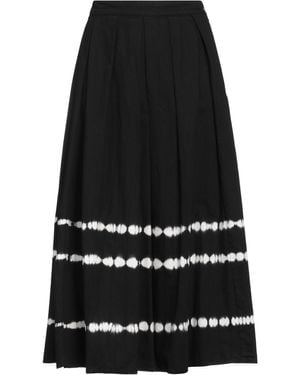 Weekend by Maxmara Midi Skirt Cotton - Black