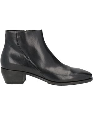Pantanetti Ankle Boots Leather - Black
