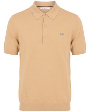Sun 68 Polo Shirts - Natural