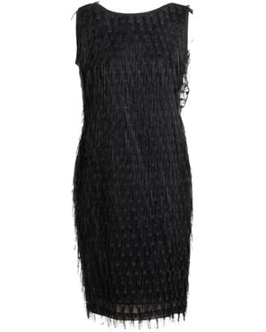 SOLOGIOIE Mini Dress Polyester, Elastane - Black