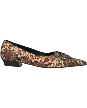 Ras Ballet Flats Leather - Brown