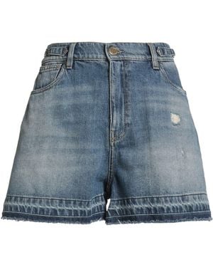 Gaelle Paris Denim Shorts Cotton - Blue