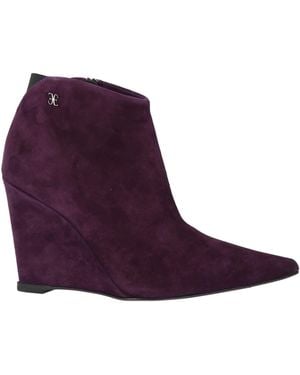 Fabi Ankle Boots Leather - Purple