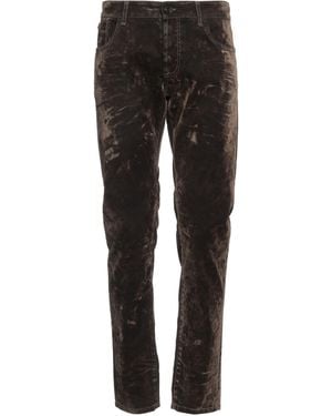 Messagerie Flag Military Trousers Cotton, Viscose, Elastane - Grey