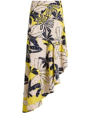 Twinset U&B Maxi Skirt Cotton - Yellow