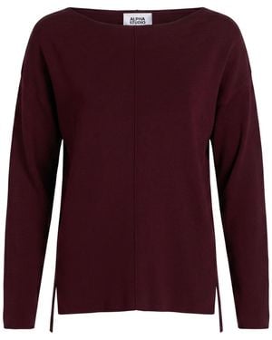 Alpha Studio Pullover - Morado