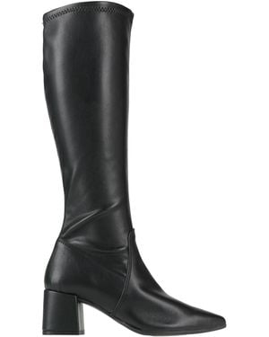 Francesco Brunelli Boot Textile Fibres - Black