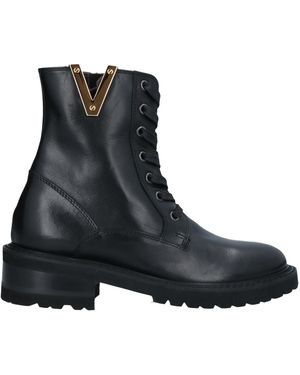 Via Roma 15 Ankle Boots Leather - Black