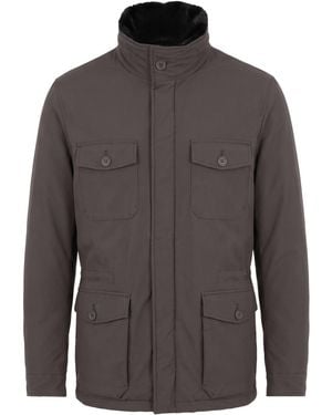 Herno Manteau Long - Gris