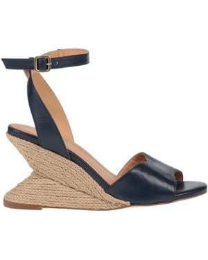 Paloma Barceló Espadrilles Leather - Blue