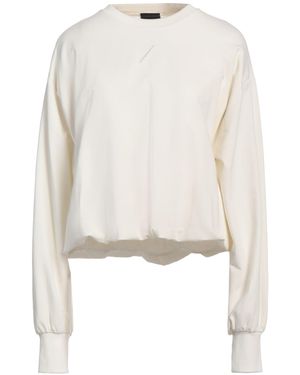 Thom Krom Cream Sweatshirt Cotton, Modal, Elastane - White