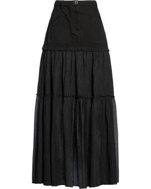 Pinko Maxi Skirt Cotton - Black