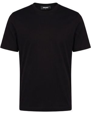 DSquared² T-Shirt Viscose - Black