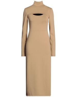 Ambush Midi Dress - Natural