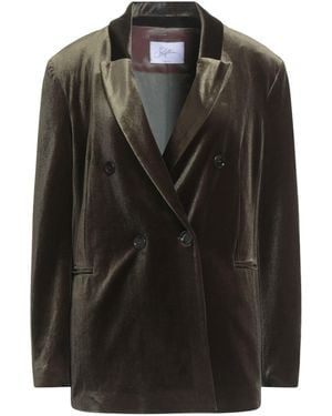 Soallure Lime Blazer Polyester, Elastane - Black