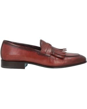 Sutor Mantellassi Loafers Leather - Red