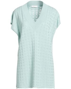 Fedeli Light Jumper Linen, Silk - Blue