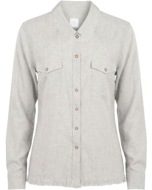Eleventy Light Shirt Cotton - Grey