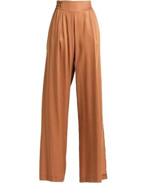 REVISE CONCEPT Camel Trousers Lyocell - Brown