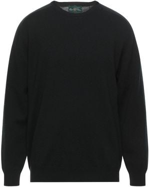 Alan Paine Sweater Wool - Black