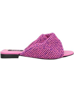 MSGM Sandals - Purple
