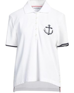 Thom Browne Poloshirt - Weiß