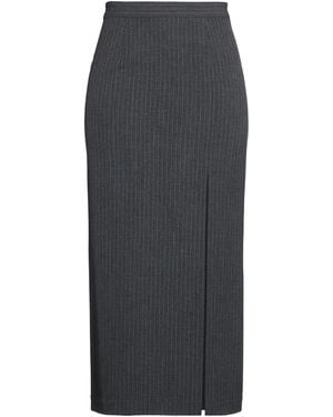 Marella Maxi Skirt Polyester, Viscose, Elastane - Gray